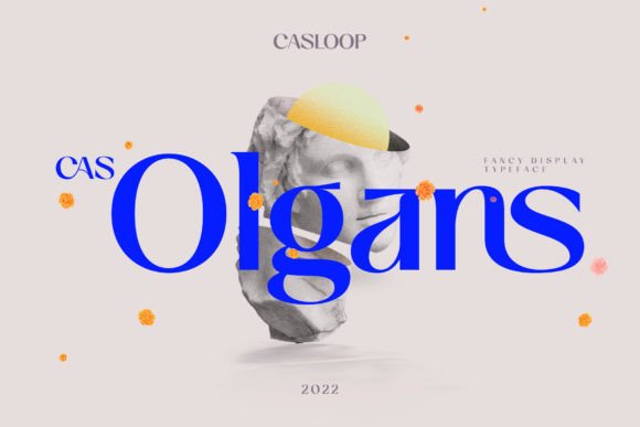 Cas Olgans: A Versatile Display Font with Renaissance Flair