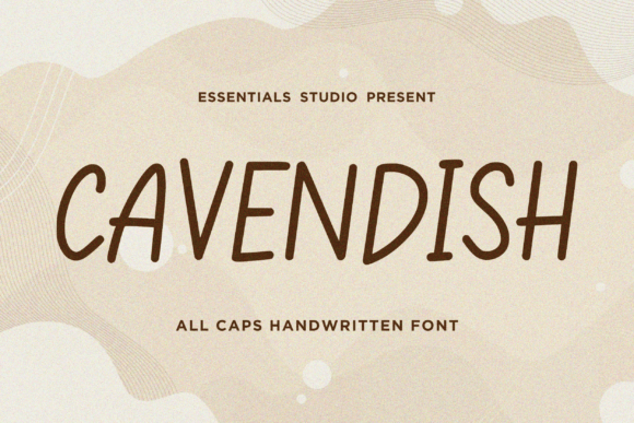 Cavendish Is a Versatile Handwritten Font for Modern Design