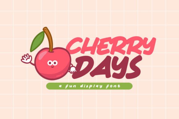 Cherry Days: The Playful Font That Adds a Fun Touch to Your Designs
