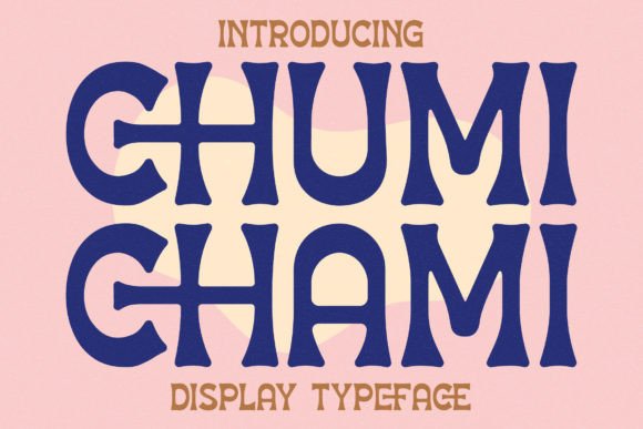 Chumi Chami: A Modern Display Font for Creative Expression