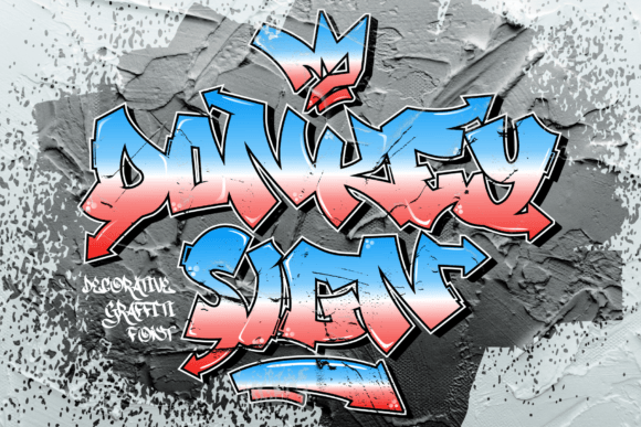 Donkey Sign: A Bold and Decorative Display Font for Eye-Catching Design Projects