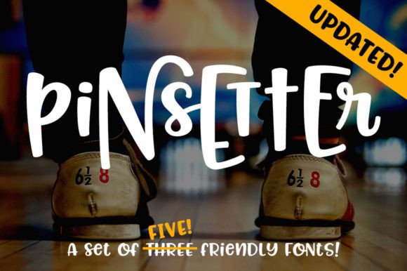 Exploring the Versatility of Pinsetter: A Playful Font Family for Creative Expression