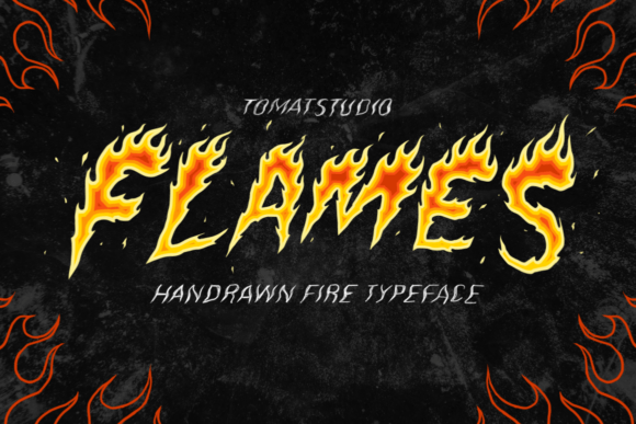 Flames: A Font of Strategic Expression for Bold Branding and Creative Impact