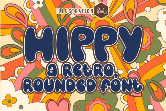 Hippy: The Retro Font That Brings the 60s to Your Design Projects