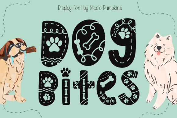 How the Dog Bites Font Adds a Playful Touch to Modern Design Projects
