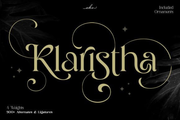 Klaristha: A Font That Speaks Elegance