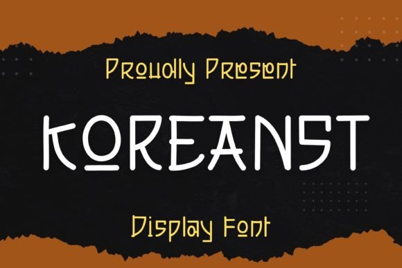 한글 디자인을 완성하는 글꼴, Koreanst