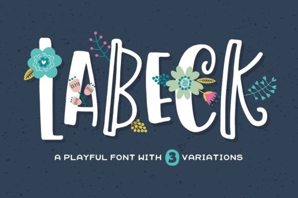 Labeck Font: A Playful Addition to Your Design Toolkit