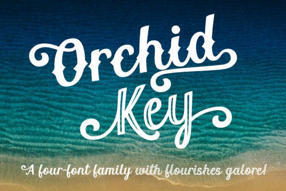 Orchid Key: A Font Family Designed for Flexibility and Creativity