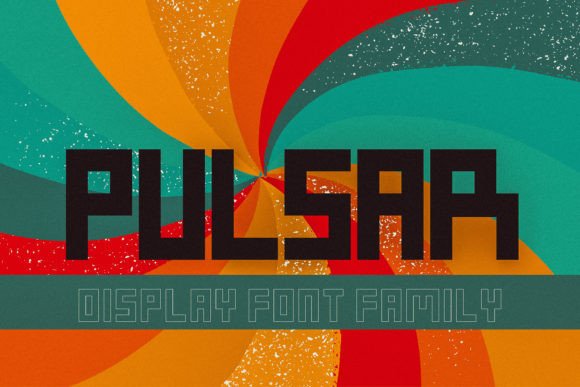 Pulsar: A Modern, Geometric Display Font for Practical Use in Creative Workflows