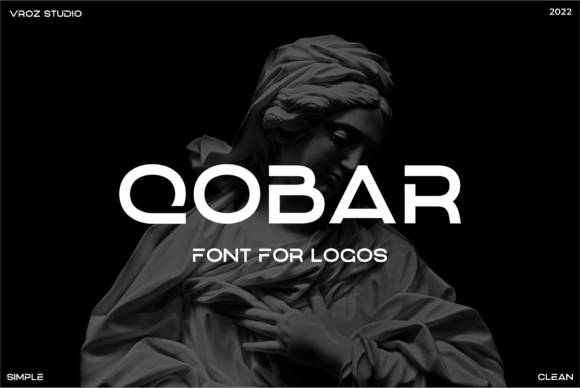 Qobar: A Cool and Modern Display Font for Impactful Design