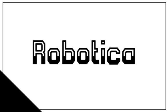 Robotica: A Futuristic Font for Modern Design Needs