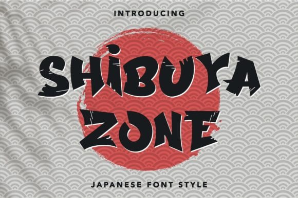 Shibuya Zone: A Unique Handwritten Font for Creative Projects