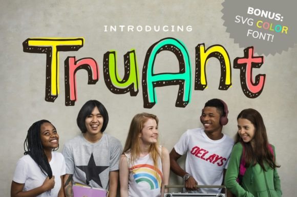 Truant: A Font That Brings Nostalgia to Your Design